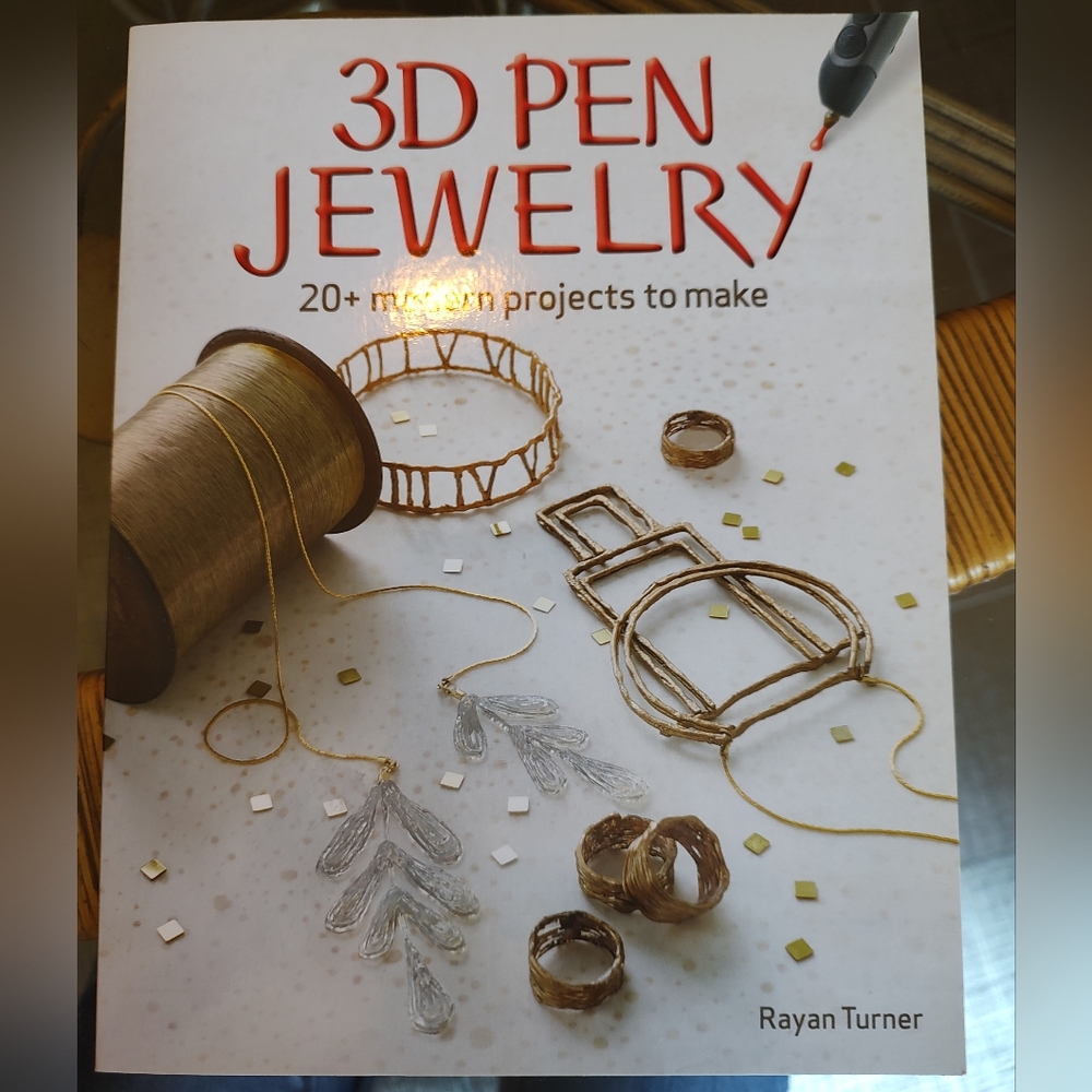 3D Pen Jewelry Crafting Book